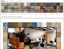 Tablet Screenshot of flittermancollection.com